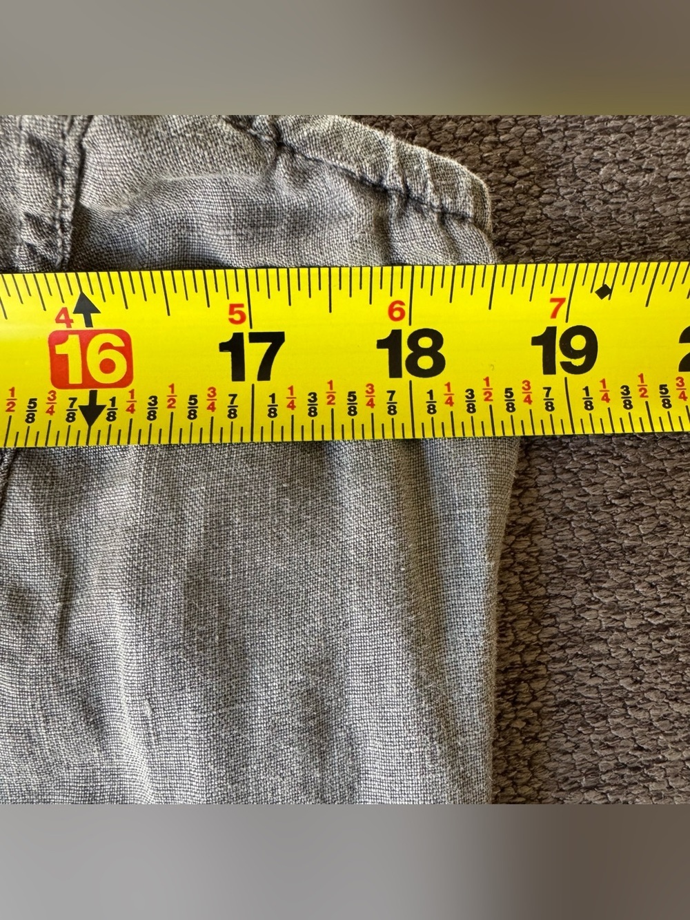 XCVI Gray Linen Wide Leg Fang Sharkbite Jumpsuit Wide Leg Relaxed Fit Boho S - Picture 6 of 8